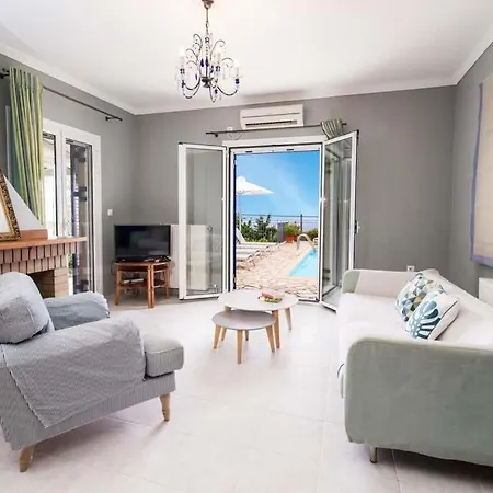Markantonata Sleeps 5 Pool Air Con Wifi * Antipata (Erisos)